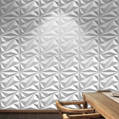 Indoor Panel De Pared Modern Pvc 3D Wall Panel Wallpaper Waterproof Fireproof Wall Coverings For Home Decoration